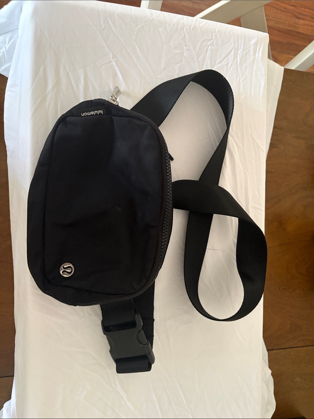 lululemon athletica Black Compact Sling Belt Bag